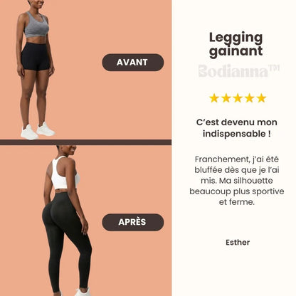 Legging Gainant Bodianna™｜Fessier Galbé & Taille Affinée